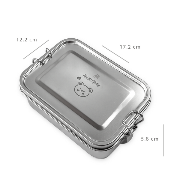 Matte Finish 304 Stainless Steel Lunch Box 850ml