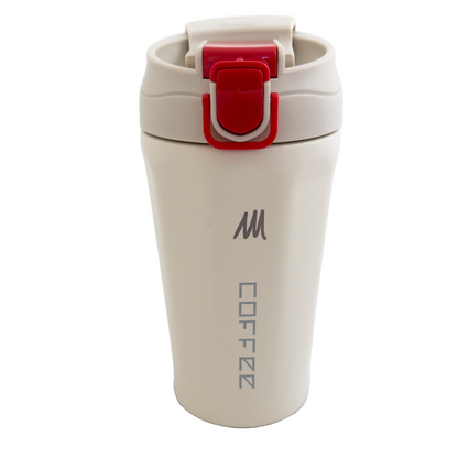 Coffee Cup Vacuum Insulated Stainless Steel Dual Function Lid