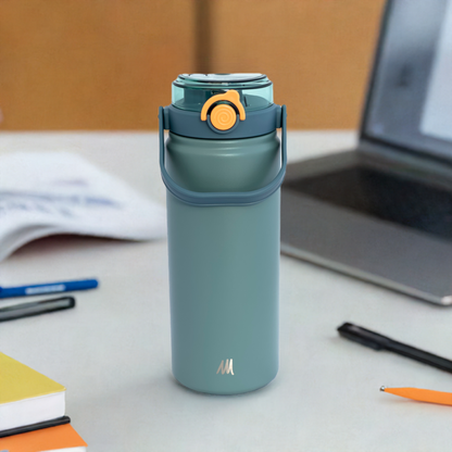 Water Bottle Vacuum Insulated Stainless Steel Dual Access Lid