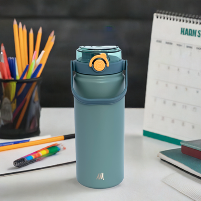 Water Bottle Vacuum Insulated Stainless Steel Dual Access Lid